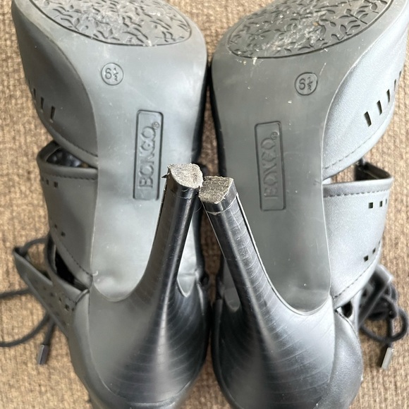 Women's Bongo Brin Heels Size 6.5 Black - Picture 6 of 6